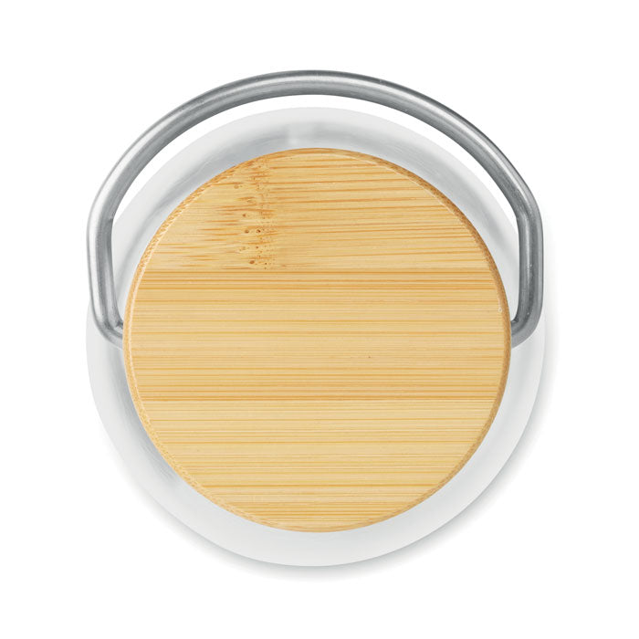 Branded Tritan Bottle with Bamboo Top 800ml without branding