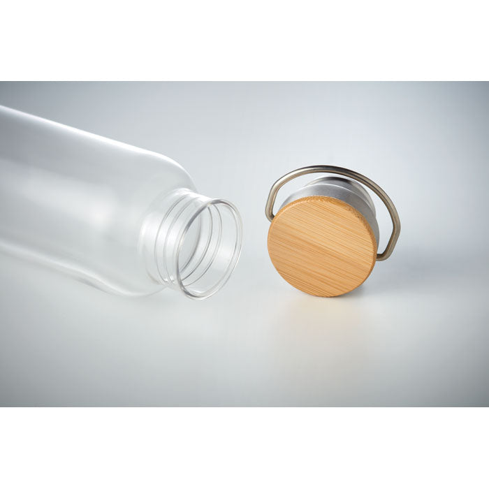 Branded Tritan Bottle with Bamboo Top 800ml without branding