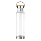 Branded Tritan Bottle with Bamboo Top 800ml