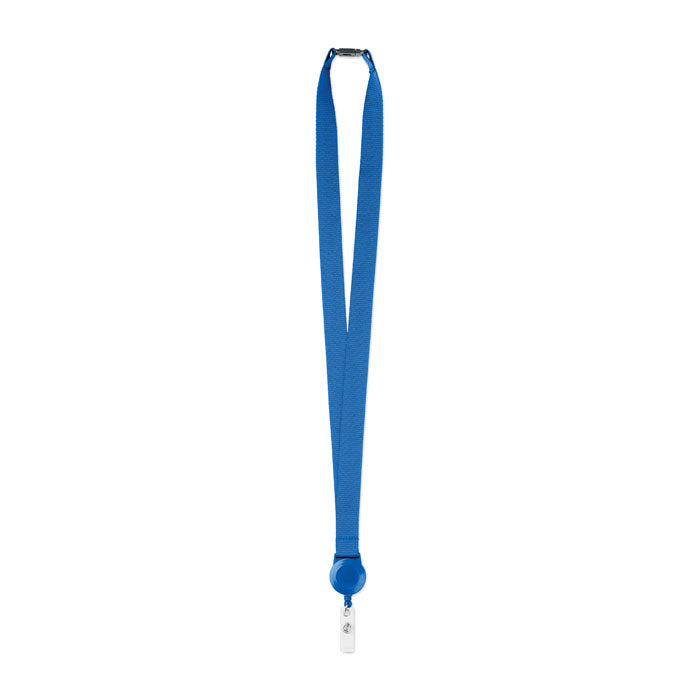 Branded Lanyard with Retractable Badge Holder without branding
