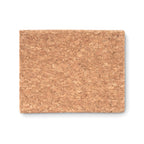 Branded Hard Cork Cover Sticky Note Memo Pad without branding