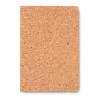 Branded A5 Soft Cork Cover Notebook without branding