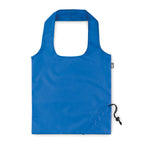 Branded Foldable RPET Shopping Bag in Blue