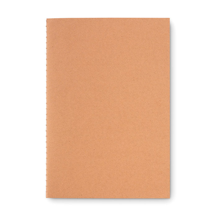 Branded A5 Recycled Carton Cover Notebook - Plain without branding