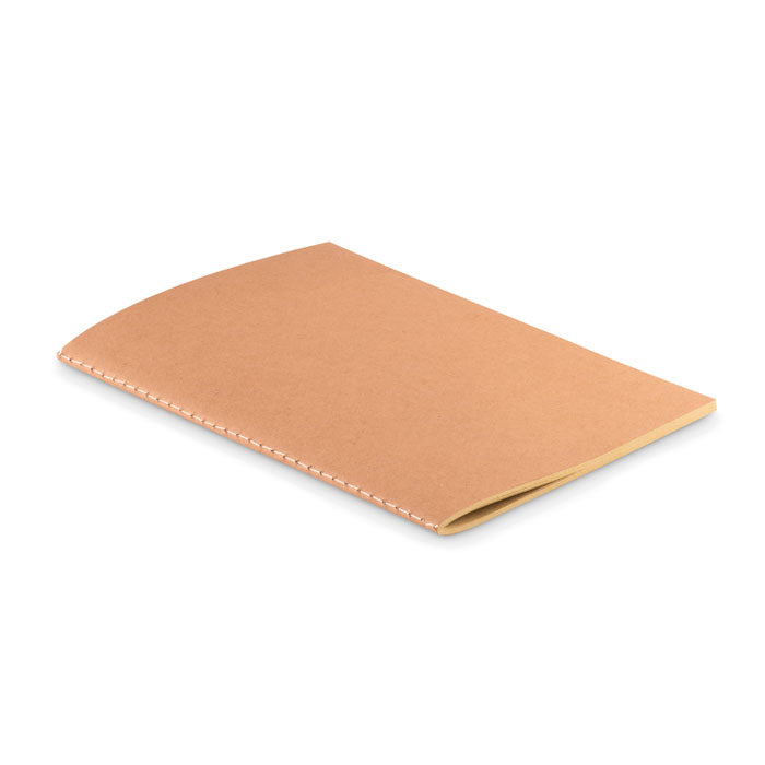 Branded A5 Recycled Carton Cover Notebook - Plain