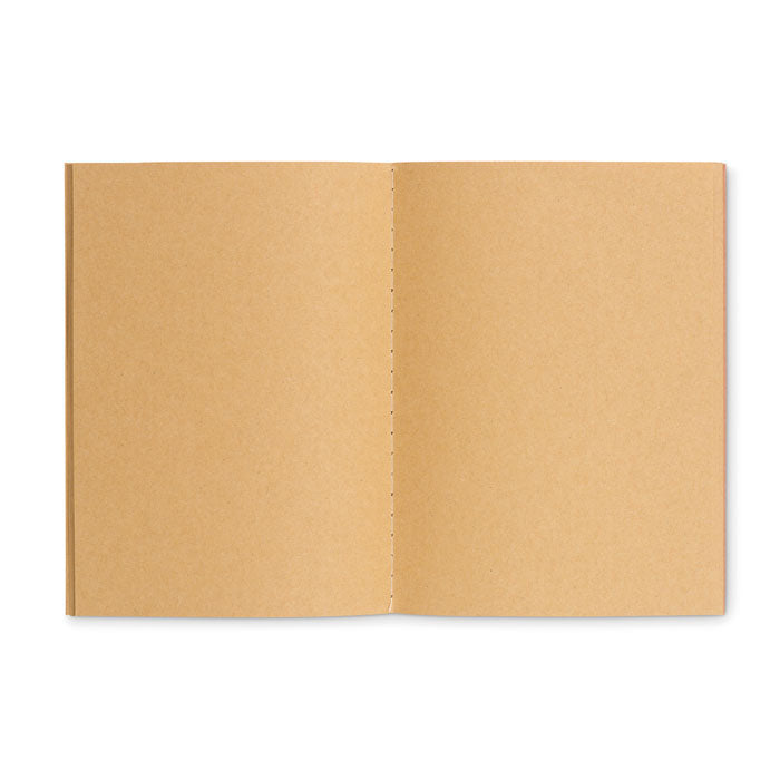 Branded A6 Recycled Carton Cover Notebook - Plain without branding