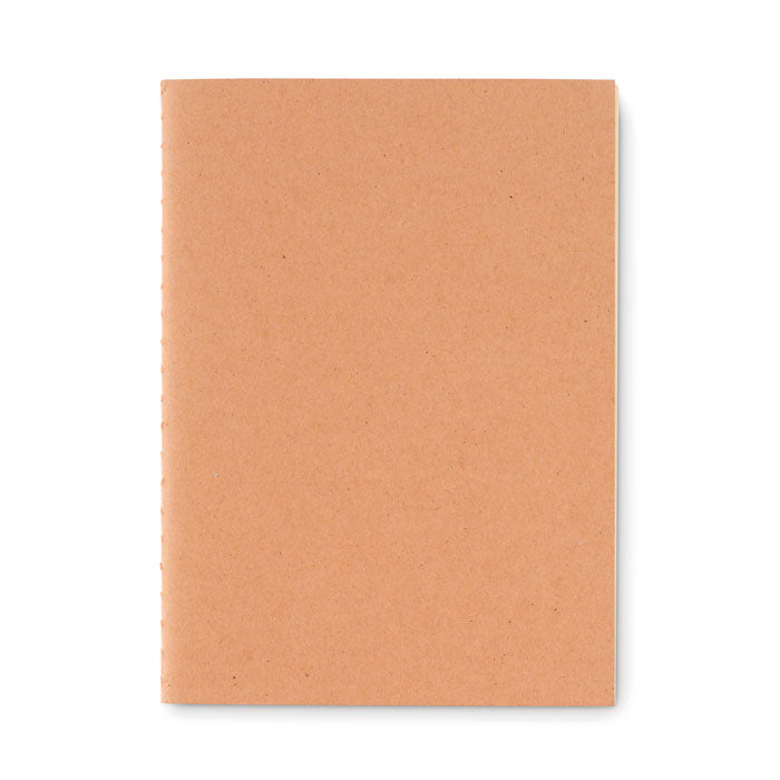 Branded A6 Recycled Carton Cover Notebook - Plain without branding