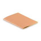 Branded A6 Recycled Carton Cover Notebook - Plain