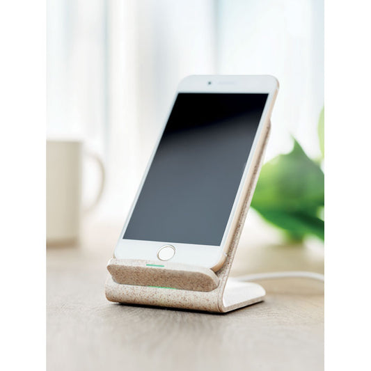 Wheat Straw Phone Stand Charger