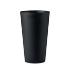 Branded Reusable Festival Cup - 500ml in Black