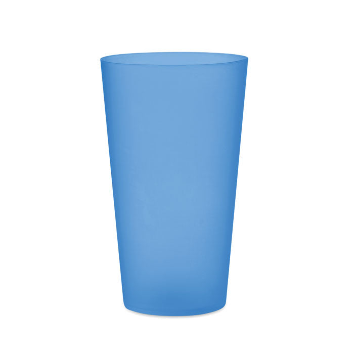 Branded Reusable Festival Cup - 500ml in Blue