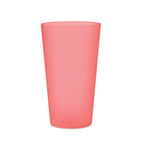 Branded Reusable Festival Cup - 500ml in Red
