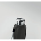 Branded RPET water bottle, top view