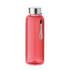 Branded RPET Water Bottle - 500ml in Red