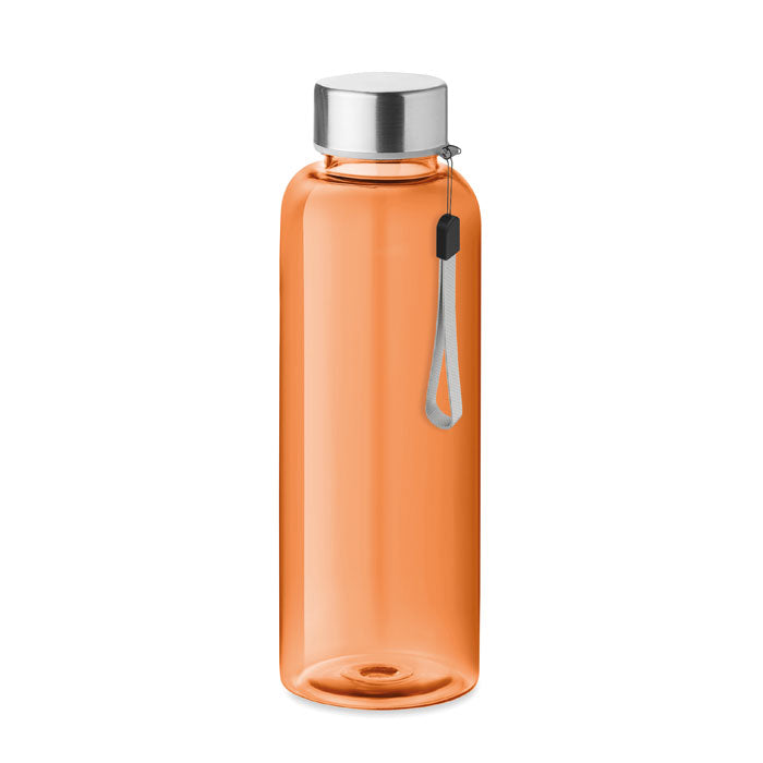 Branded RPET Water Bottle - 500ml in Orange