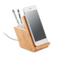 Bamboo Phone & Pen Holder