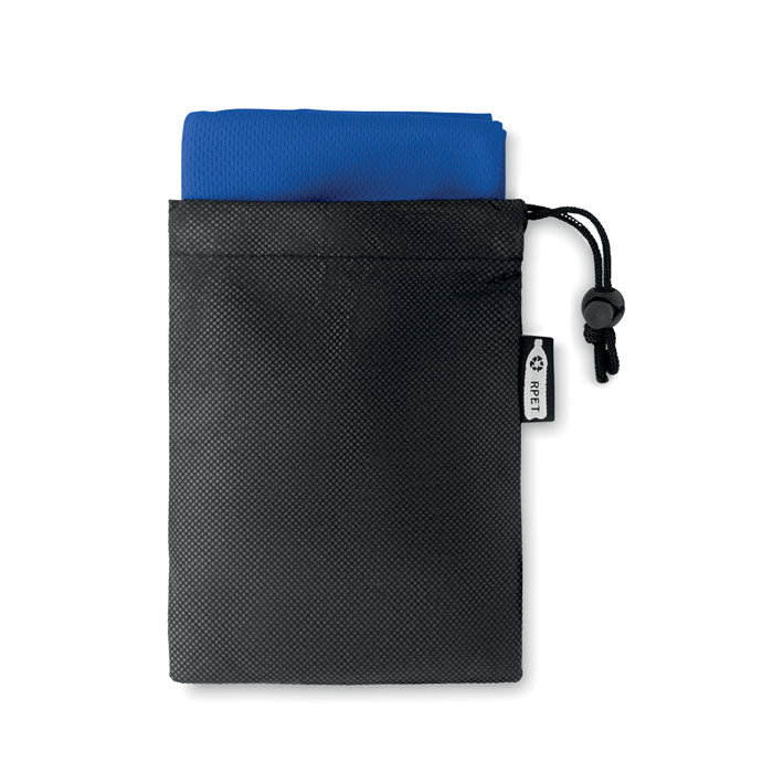 Branded RPET Sports Towel with Pouch without branding