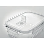 Branded Borosilicate Glass Lunch Box 900ml without branding