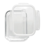 Branded Borosilicate Glass Lunch Box 900ml without branding
