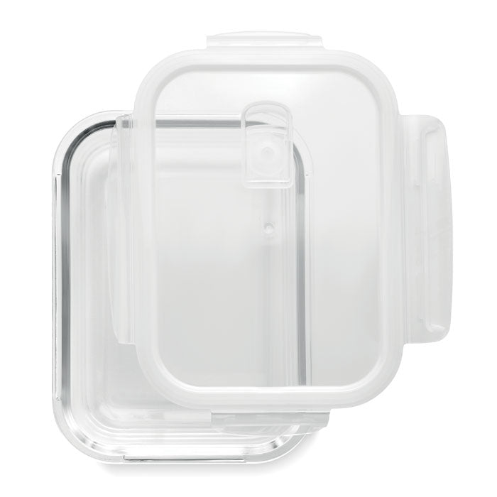 Branded Borosilicate Glass Lunch Box 900ml without branding