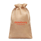 Branded Large Jute Gift Bag 30x47 cm