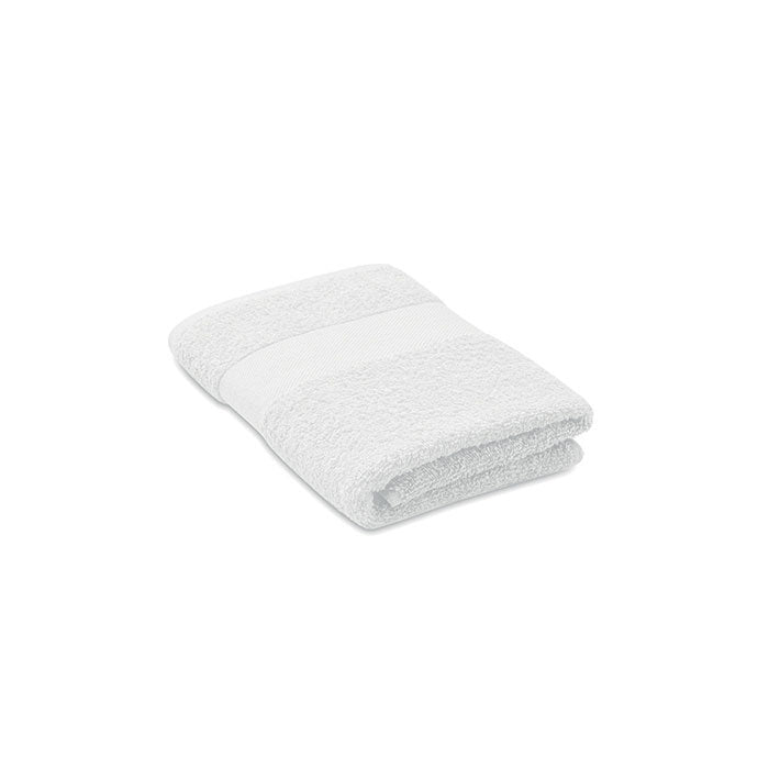 Branded Organic Cotton Terry Towel 100 x 50cm in White