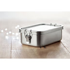 Branded Stainless Steel Lunch Box 750ml in use