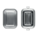 Branded Stainless Steel Lunch Box 750ml without branding