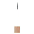 Branded Pine Photo and Memo Clip Holder without branding