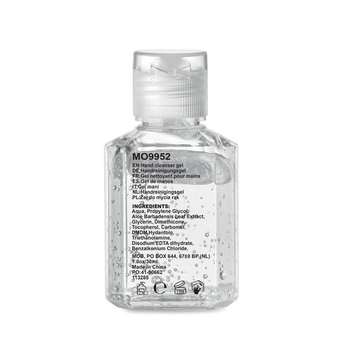 Branded Hand Cleanser Gel with Flip Cap 30ml without branding