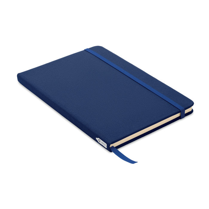 Branded A5 RPET Hard Cover Notebook in Blue