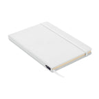 Branded A5 RPET Hard Cover Notebook in White