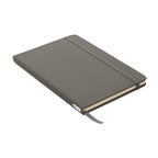 Branded A5 RPET Hard Cover Notebook in Grey