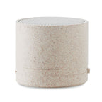 Branded Wheat Straw Wireless Speaker without branding