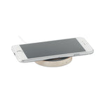Branded Wireless Charger in Wheat Straw without branding