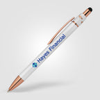 Branded Metal Fidget Pen with Stylus