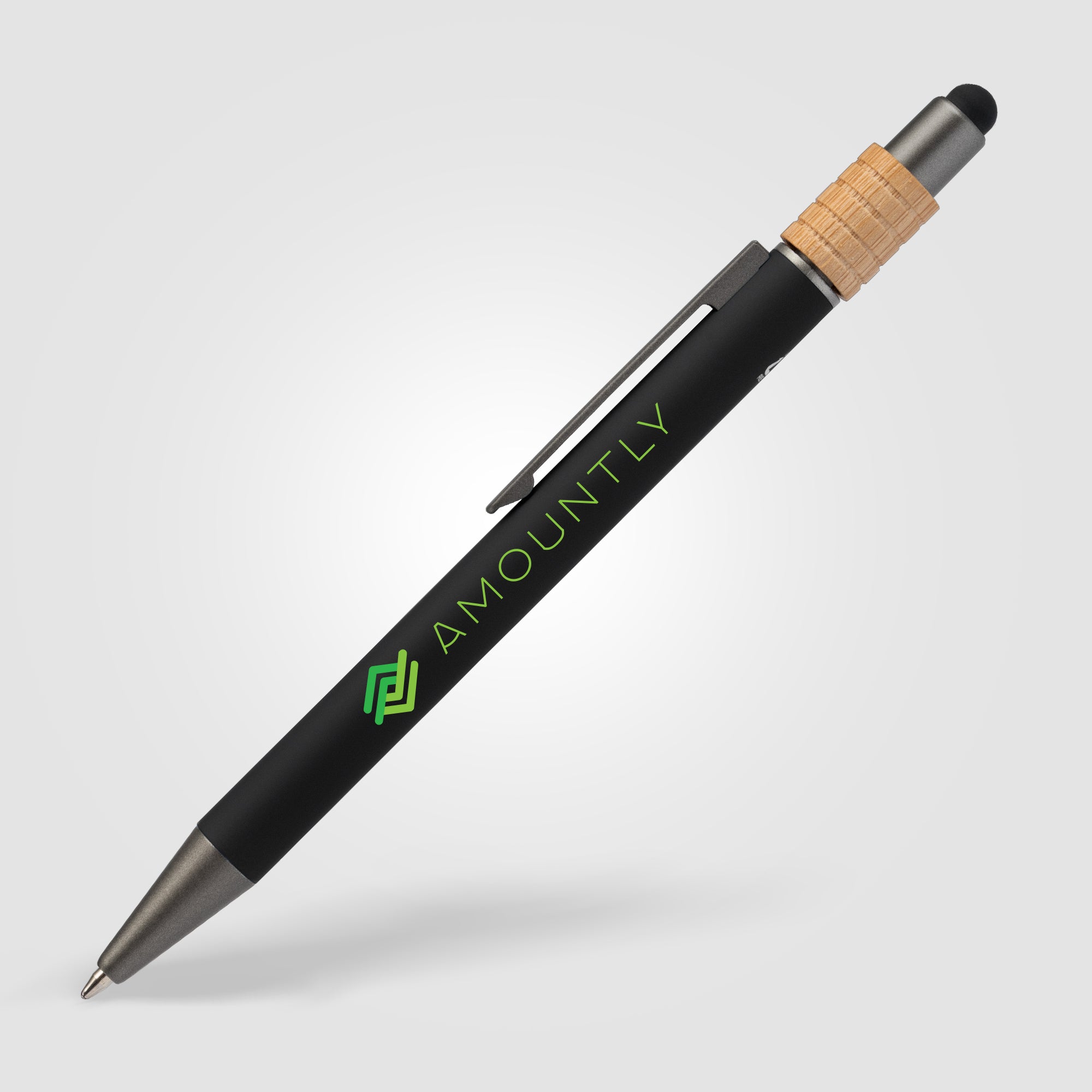 Branded Wooden Spinner Fidget Pen