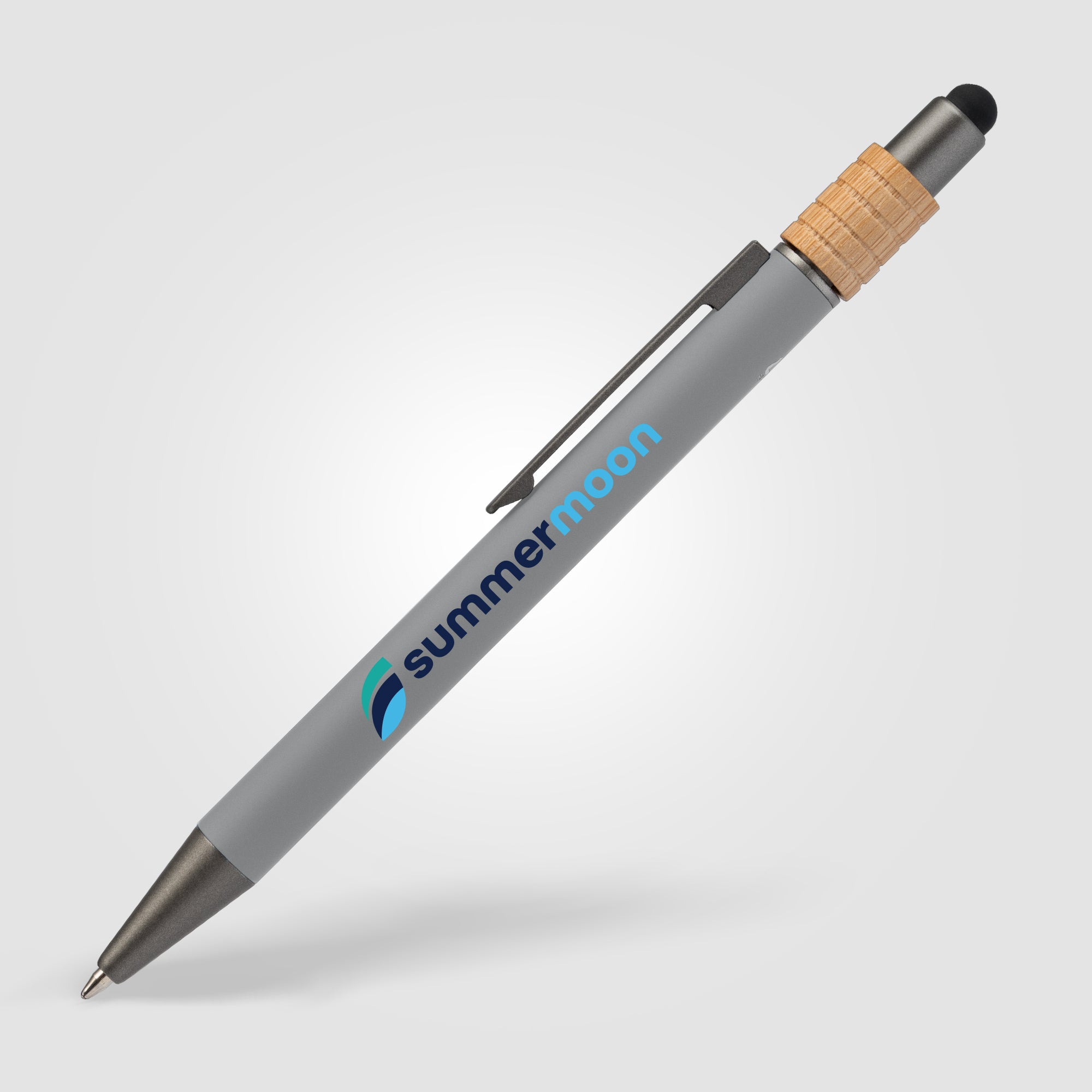 Branded Wooden Spinner Fidget Pen