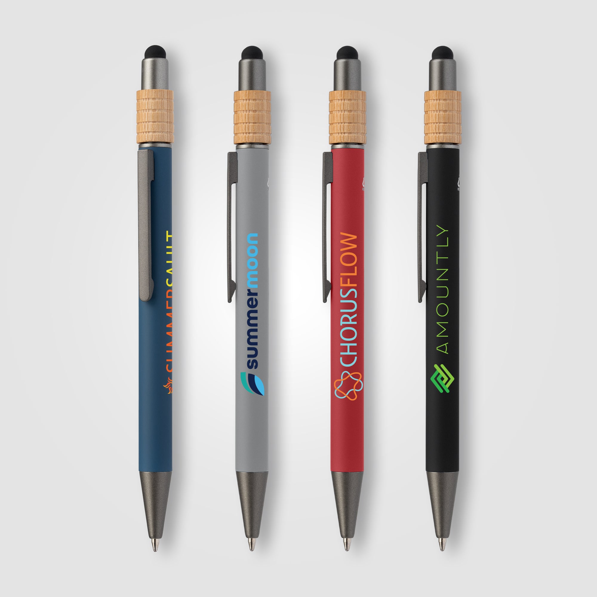Branded Wooden Spinner Fidget Pen