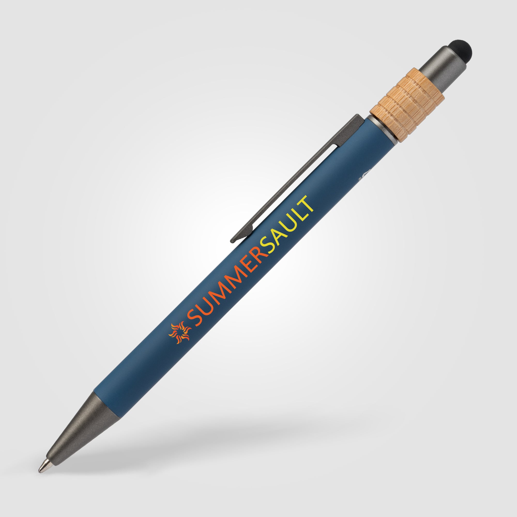 Branded Wooden Spinner Fidget Pen