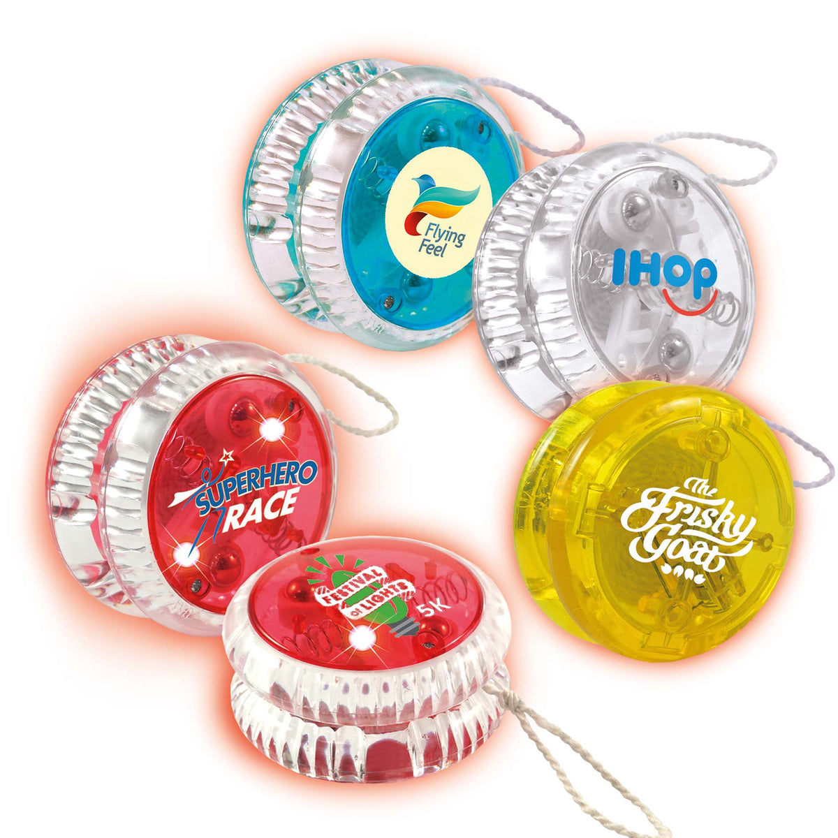 Branded Flashing Yo-Yo
