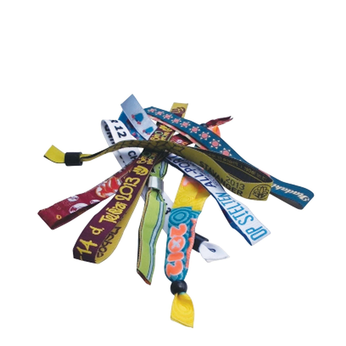 Branded Polyester Festival Wristband Bracelet
