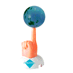 Branded Spinning Globe Pencil Sharpener