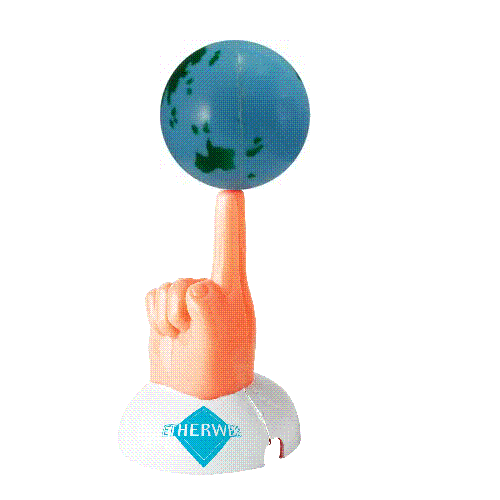 Branded Spinning Globe Pencil Sharpener