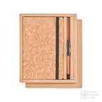 Branded A5 Cork Notebook with Pen in Gift Box