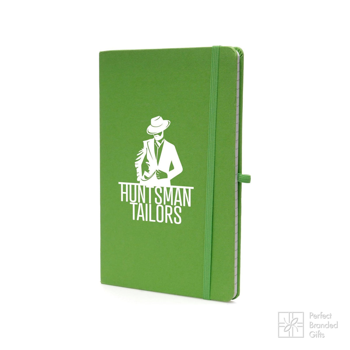 Branded A5 Recycled Card Notebook with Coloured Cover