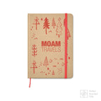 Branded A5 Recycled Carton Hard Cover Notebook