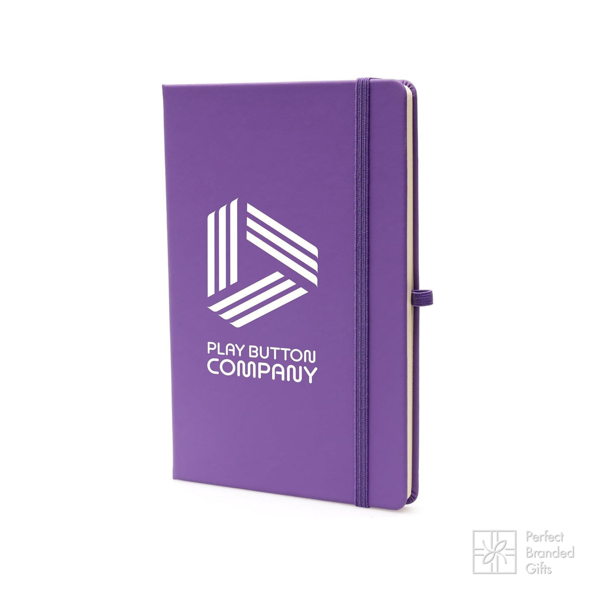 Branded A5 Recycled Paper Notebook with Ribbon Bookmark