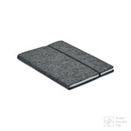 Branded A5 RPET Felt Cover Notebook