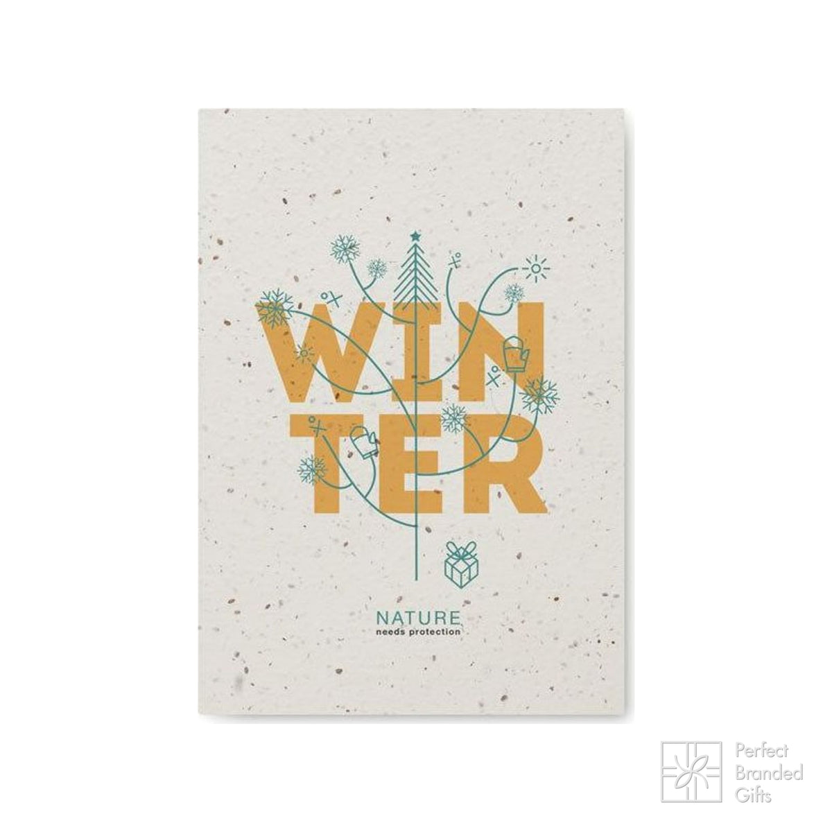 Branded A5 Seed Paper Cover Notebook